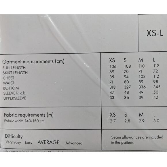 Lot 2 'Vintage' Dress Patterns PAULINE ALICE "Lliria"  THE ASSEMBLY LINE "Tulip" - Picture 5 of 12